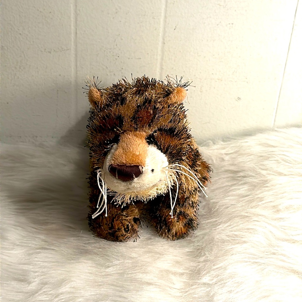 Webkinz Leopard Ganz Plushie Toy Pre Owned Great Shape Vintage Cat Tiger Lion